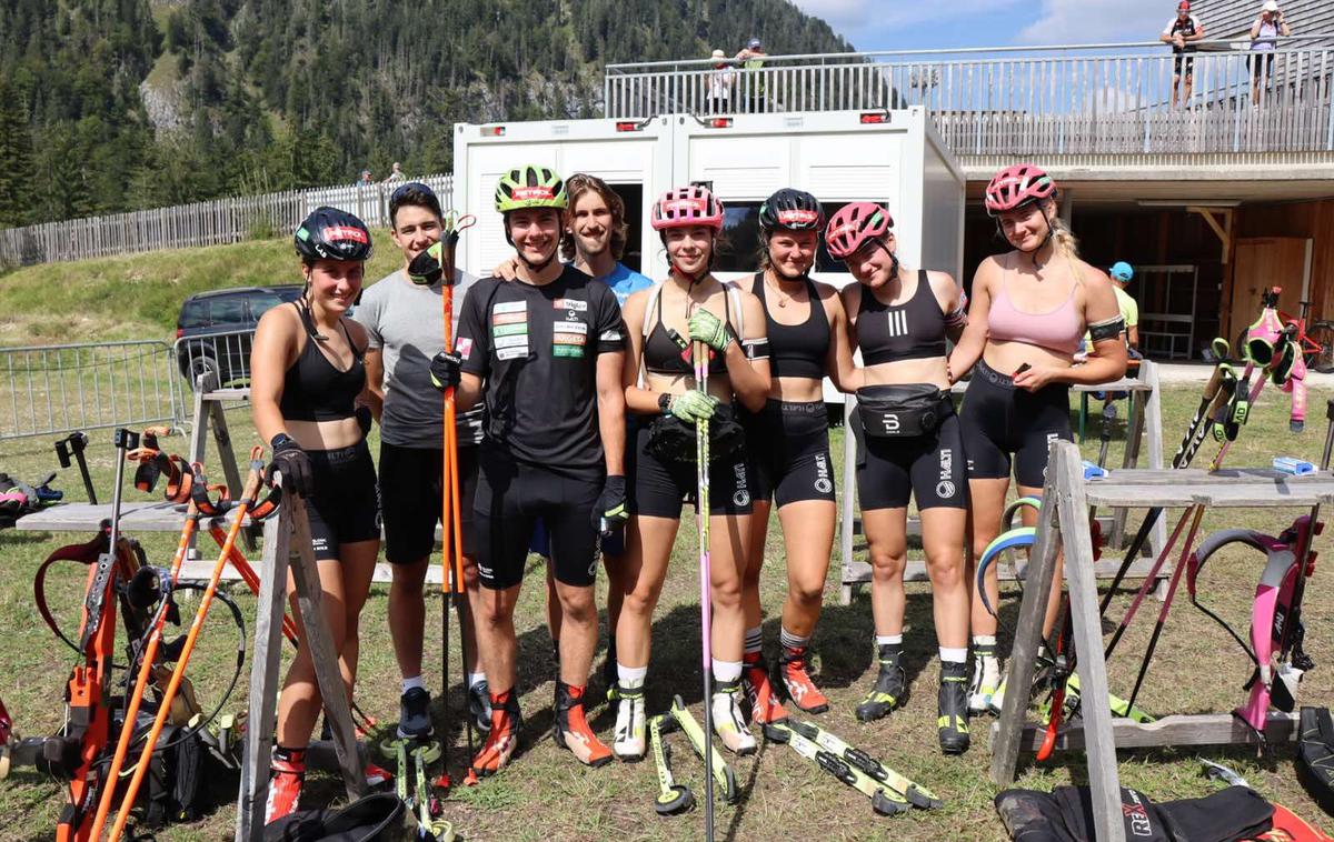 Mladi slovenski biatlonci, poletno SP, Ruhpolding | Slovenska ekipa v Ruhpoldingu dokazuje, da je odlično pripravljena. | Foto SloSki