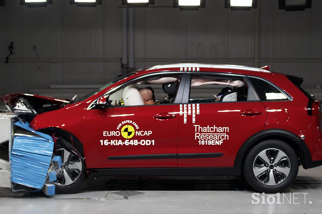 Kia niro - varnostni test Euro NCAP