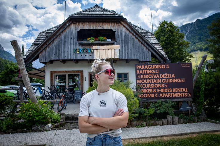 Svoje življenje po koncu kariere je zgradila v Kranjski Gori. | Foto: Gaja Hanuna