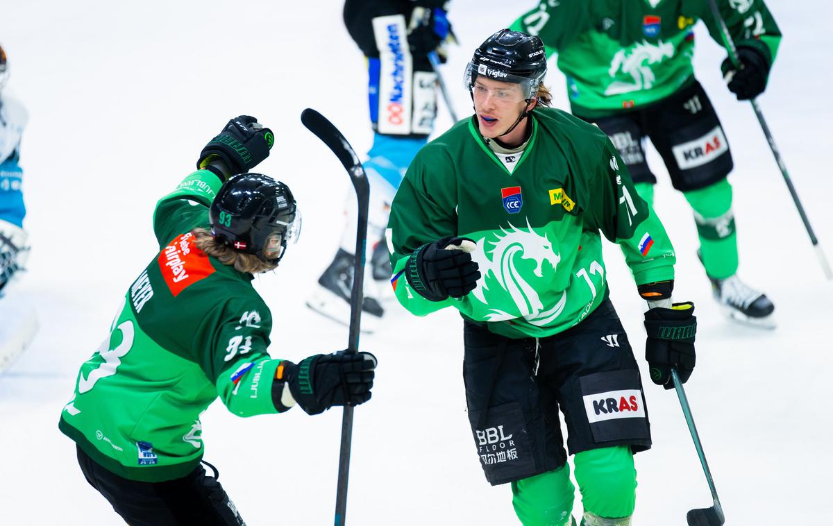 HK Olimpija Linz | Olimpija domači dvojček tekem zvečer odpira proti Linzu. | Foto Filip Barbalić