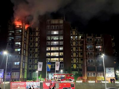 Po požaru v domu za ostarele v Tuzli na zdravljenju še 15 ljudi