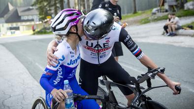 Tadej Pogačar za kar minuto in pol hitrejši kot leta 2020 #video