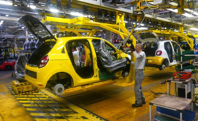 Revoz je edina tovarna znotraj Renaulta, ki izdeluje mestne twinge. Lani so jih izdelali 82.622. | Foto: Gregor Pavšič