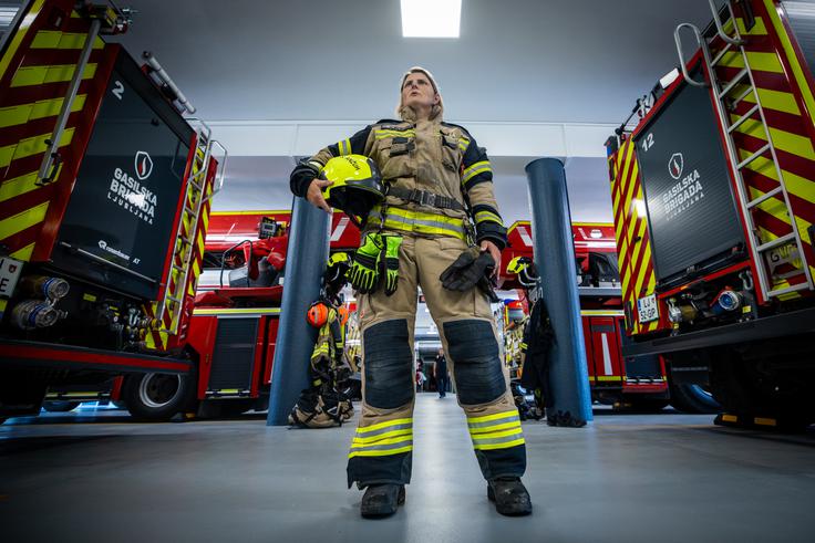 "Že po naravi sem perfekcionistka. Od sebe zahtevam največ, veliko pa zahtevam tudi od drugih." | Foto: Gaja Hanuna