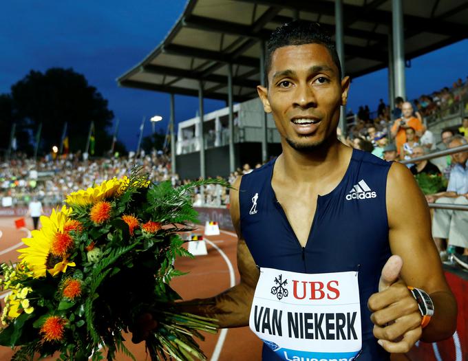 Wayde Van Niekerk bo nastopil v teku na 200 in 400 metrov. | Foto: Reuters