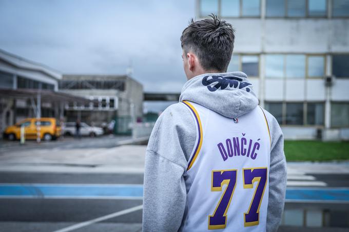Luka Dončić, Brnik | Foto: Ana Kovač
