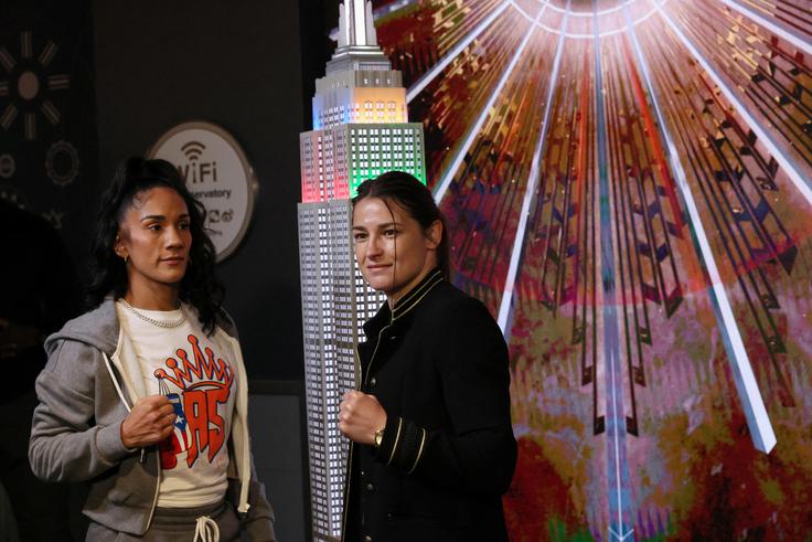 Amanda Serrano in Katie Taylor sta se z gostovanjem v kultni dvorani Madison Square zapisali v boksarsko zgodovino. | Foto: Guliverimage/Vladimir Fedorenko