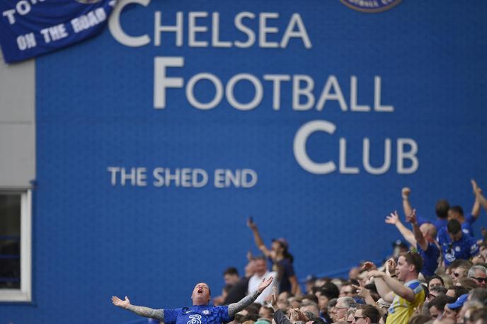 Chelsea, navijači | Chelsea je v sezoni 2021/22 pridelal kar 138,1 milijona evrov izgube. | Foto Reuters