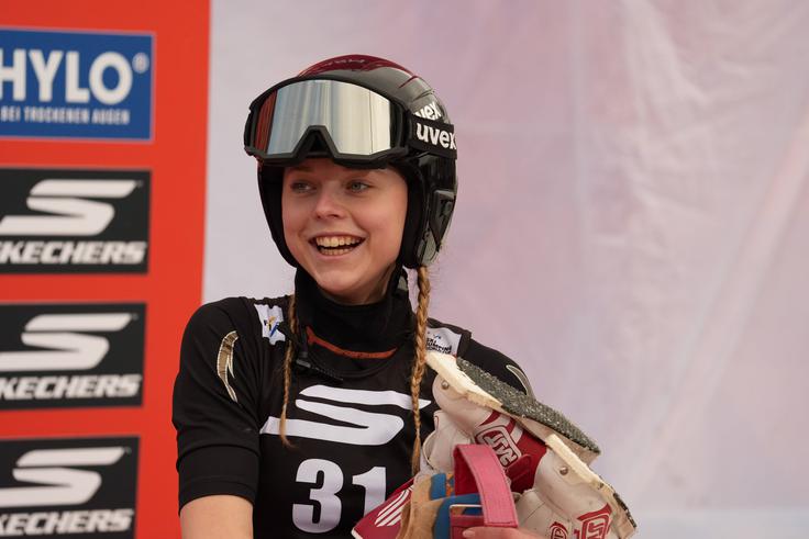 Anežka Indračkova se veseli naslova mladinske svetovne prvakinje. | Foto: Guliverimage
