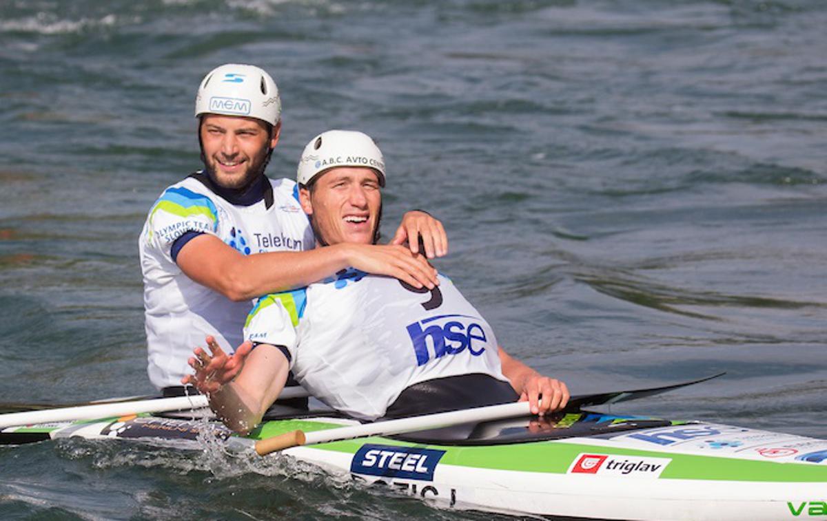 Luka Božič in Sašo Taljat | Foto Sportida