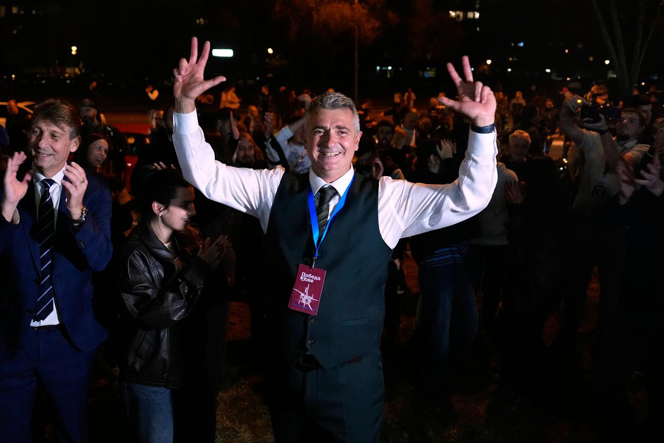 Srdanović po zmagi študentske liste napovedal obnovo pravne države
