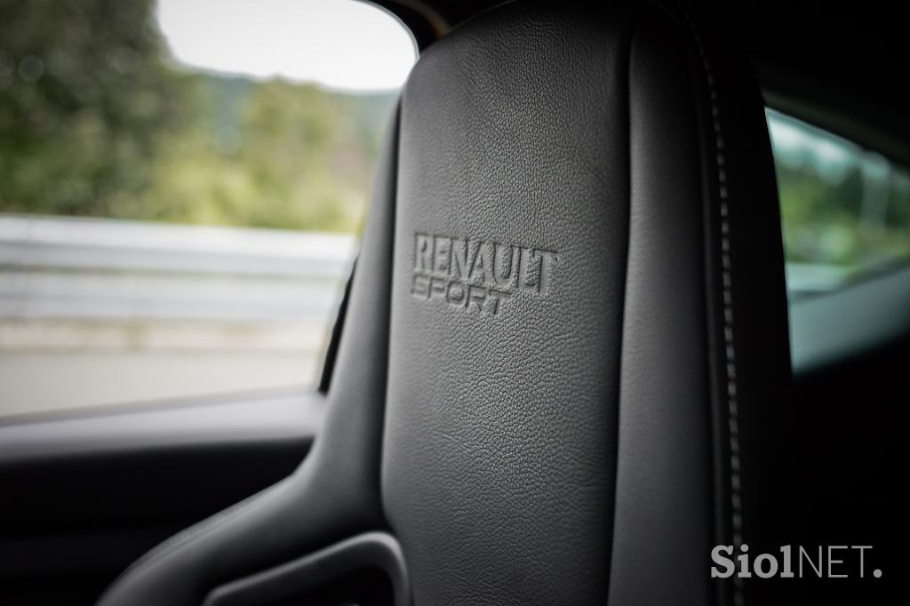 Renault megane RS - fotogalerija testnega vozila