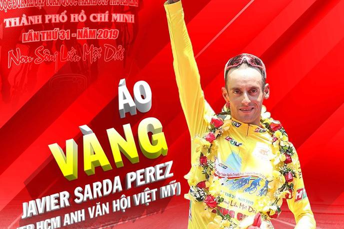 sarda | V Vietnamu se bo 19. maja začela prva kolesarska dirka v času pandemije, Ho Chi Minh City Television Cycling Tournament. Španec Javier Sardá Pérez bo branil lansko zmago.  | Foto Facebook