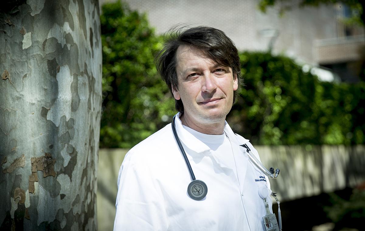 Aleš Pleskovič, dr. med. | Zdravnik Aleš Pleskovič je specialist kardiologije in interne medicine. | Foto Ana Kovač