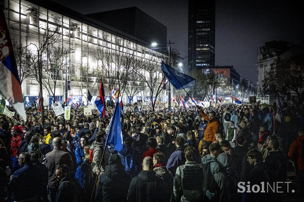 Protesti Beograd 15.03