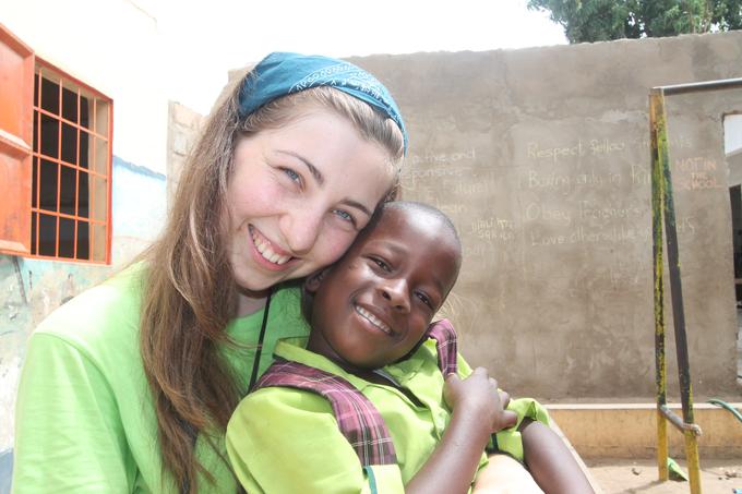 19-letna Larisa Filip se v Gambijo letos odpravlja drugič. | Foto: Osebni arhiv