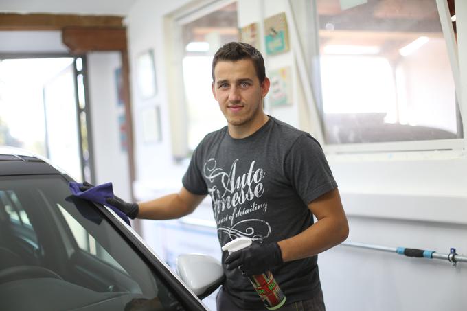 Matej Pavlič se z avtomobilskim "detailngom" ukvarja profesionalno. | Foto: Gregor Pavšič