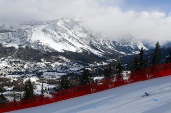 Alpski smučarji na svetovnem prvenstvu brez gledalcev