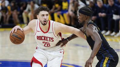 Stephen Curry in soigralci doma padli na popravnem izpitu, Houston izsilil sedmo tekmo #video