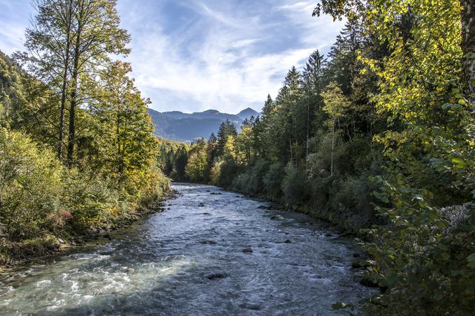 Berchtesgadener Ache jeseni © Sepp Wurm | Foto: 