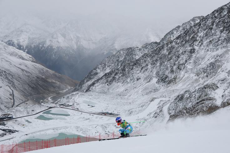 Andreja Slokar "Ta veleslalom bom označila niti ne kot veliko razočaranje, ampak kot polom." | Foto: Reuters