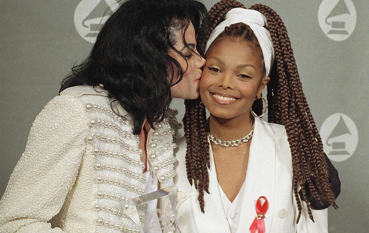 Michael Janet Jackson | Michael in Janet Jackson na podelitvi grammyjev leta 1993 | Foto Guliverimage/AP