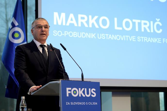 Marko Lotrič, stranka Fokus | Lotrič obljublja močno ekipo, polno znanja, izkušenj, poguma in inovativnosti ter premišljen, celovit in vizionarski program, ki prinaša odgovore na izzive prihodnosti. | Foto STA