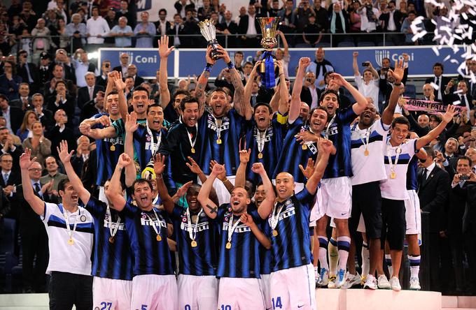 Milanski Inter, takrat ga je vodil Jose Mourinho, je pred 13 leti osvojil trojno krono, nato pa postal še svetovni klubski prvak. | Foto: Guliverimage/Vladimir Fedorenko