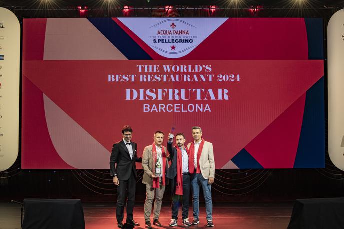 50 best | Oriol Castro, Eduard Xatruch in Mateu Casañas, kuharski mojstri in lastniki najboljše restavracije na svetu. | Foto Camila Almeida
