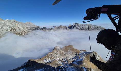 Mlada planinca zgrešila kamin na Mišelj vrh in obtičala