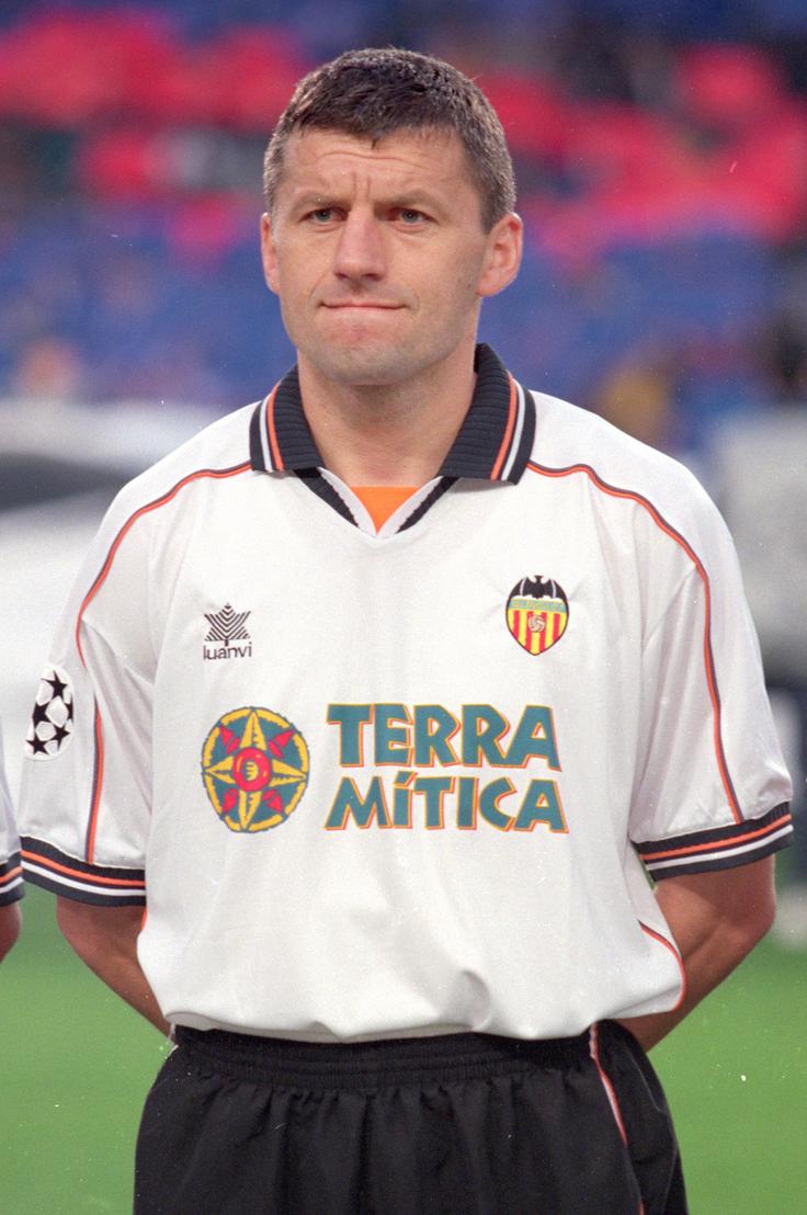 Miroslav Djukić Največje uspehe je doživel v dresu Valencie. | Foto: Getty Images
