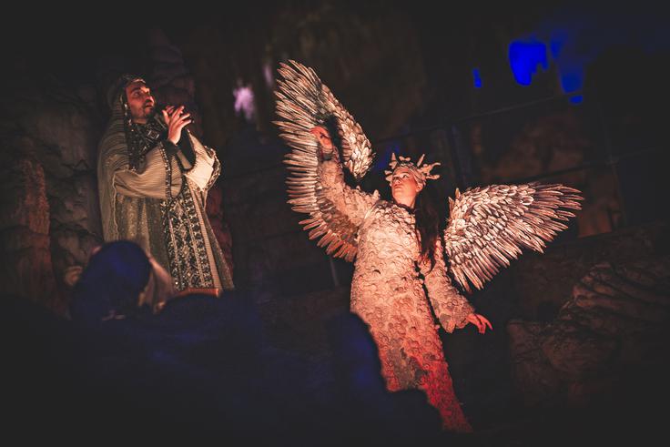 Pri izvedbi sodeluje več kot 100 ustvarjalcev, ki oživijo 18 svetopisemskih prizorov. | Foto: Ana Kovač