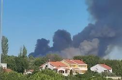 V bližini Zadra izbruhnil nov požar