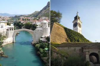 Kje dobijo turisti največ za svoj denar? V Mostarju in Novem Sadu.