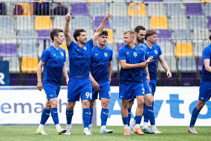 Nafta, ki je potrebovala v nedeljo za skok na deveto mesto manjši čudež, je v 10. minuti prek Madžara Arona Dragonerja povedla z 1:0. Pri tem rezultatu je tudi ostalo, a Lendavčani vseeno niso skočili na deveto mesto. | Foto: Jure Banfi