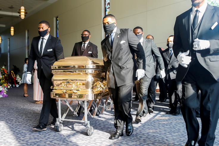 George Floyd pogreb | Foto: Reuters