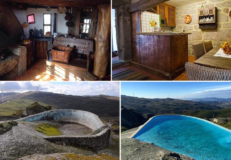 Notranjost hiše uokvirjajo velike skale. | Foto: MyBestPlace