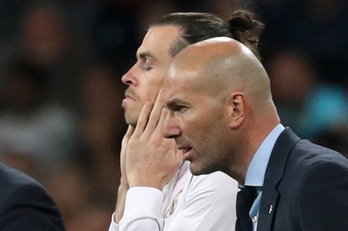 Zinedine Zidane je poslal jasno sporočilo, da si Valižana ne želi več videti v svoji garderobi. | Foto: Reuters