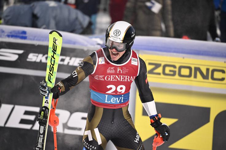  Eduard Hallberg je navdušil finske navijače. | Foto: Guliverimage