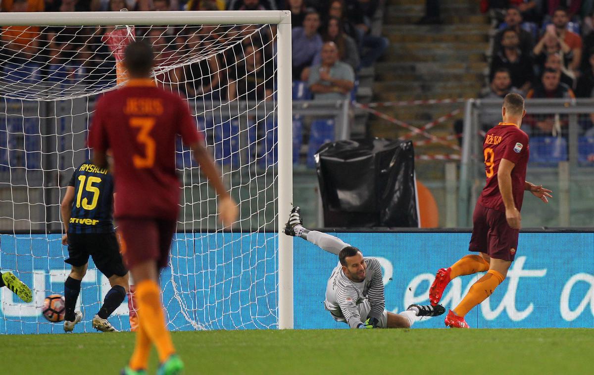 Samir Handanovic na tekmi Roma - Inter | Foto Getty Images