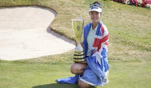 Grace Kim s sijajnim zaključkom do zmage na Evian Championships