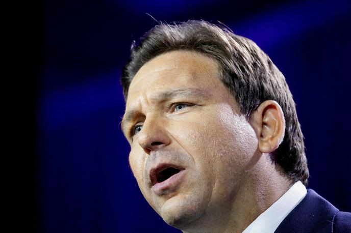 Ron DeSantis | Republikanski guverner Ron DeSantis, ki velja za morebitnega predsedniškega kandidata za Belo hišo, je že napovedal, da bo zakon podpisal. | Foto Reuters