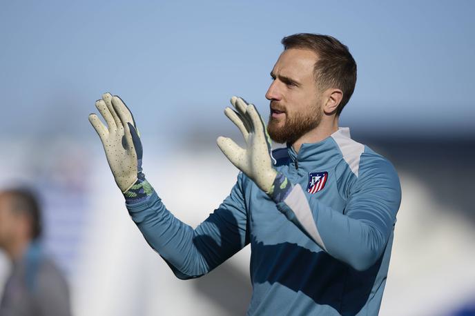 Atletico Madrid, Jan Oblak | Jan Oblak je spopad med Atleticom in Getafejem spremljal na klopi. | Foto Guliverimage