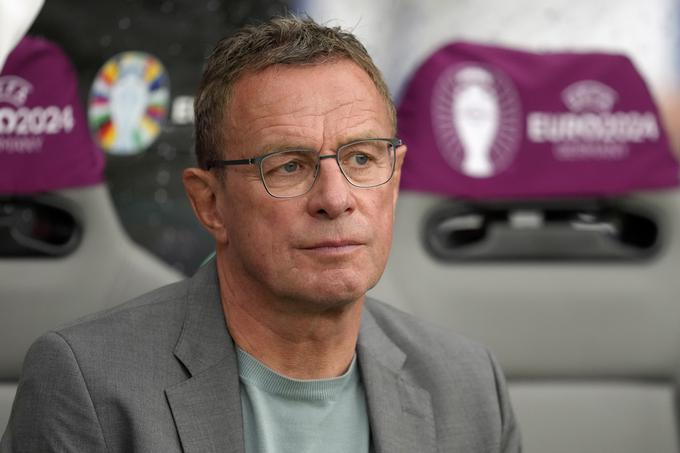 Ralf Rangnick je mnenja, kako je slaba zelenica v Stožicah pokvarila načrte Avstriji. | Foto: Guliverimage