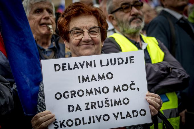 Shod proti politiki aktualne vlade | Foto: Ana Kovač