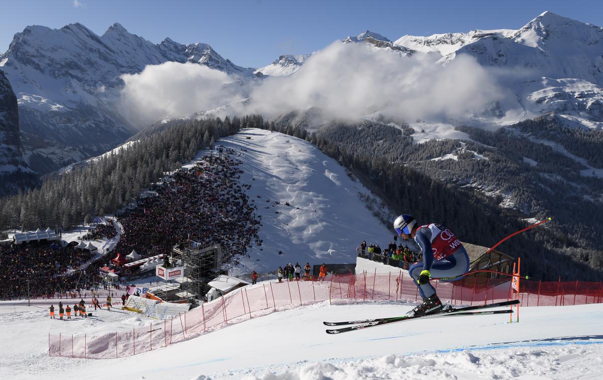 Dominik Paris, Wengen 2020 | Najboljši smukači sveta so po enoletnem premoru spet zbrani v Wengnu. | Foto Guliverimage