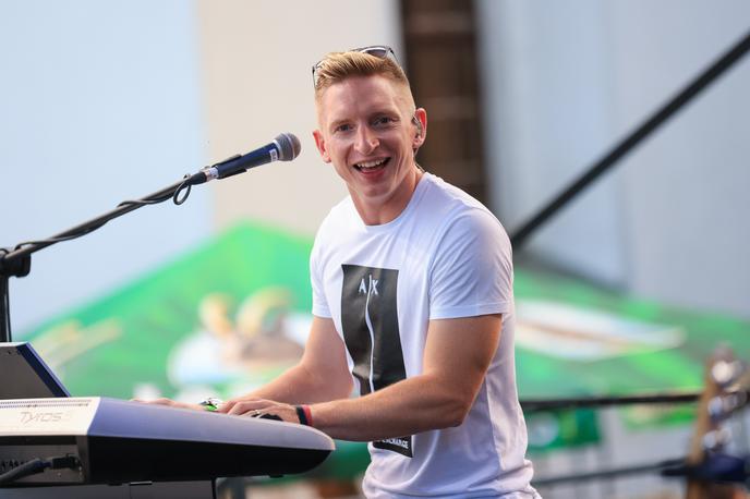 Blaž Gec, Zvita feltna | Blaž Gec je vokalist skupine Zvita feltna. | Foto Mediaspeed