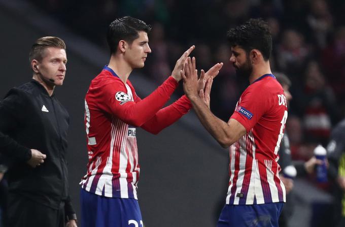 Alvaro Morata in Diego Costa v majici Atletica v tej sezoni nista najbolj navdušila. | Foto: Reuters