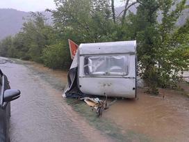 Poplavljena reka Kolpa