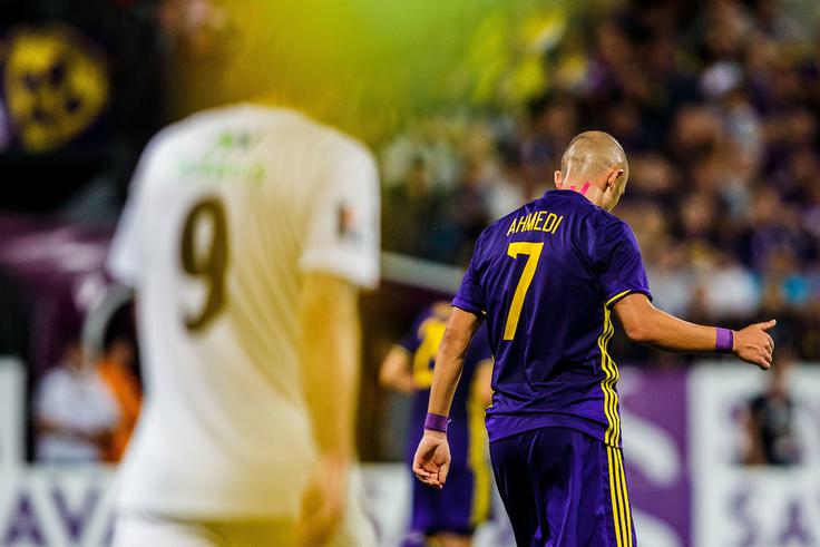 Dva zadetka je dosegel tudi občasni albanski reprezentant Valon Ahmedi. | Foto: Grega Valančič/Sportida